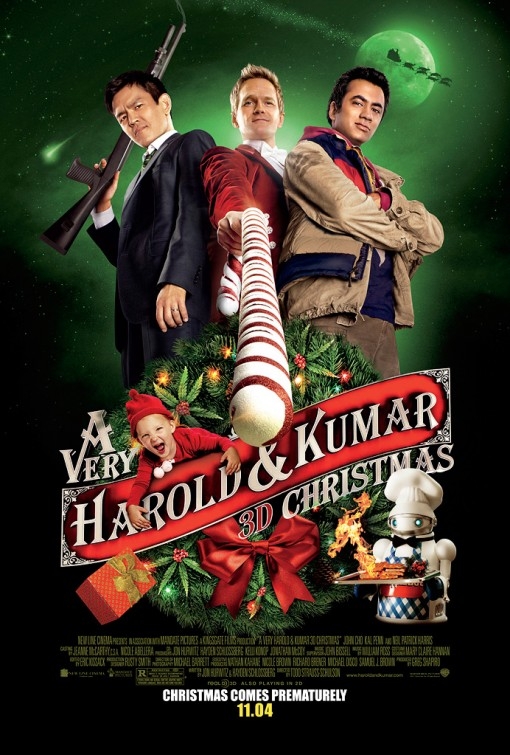 Убойное Рождество Гарольда и Кумара (2011)